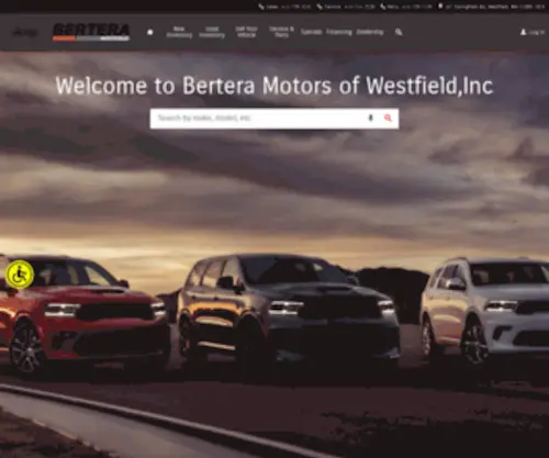 Berteradodge.com(Bertera CDJR of Westfield) Screenshot