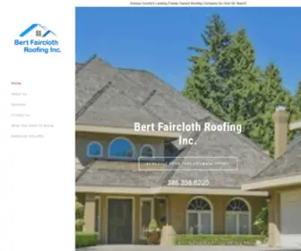 Bertfairclothroofing.com(Bert Faircloth Roofing) Screenshot