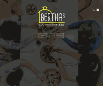 Berthas.co.uk(Bertha's Pizza) Screenshot