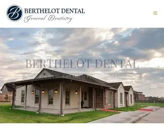 Berthelotdental.com(Berthelot Dental general dentistry) Screenshot