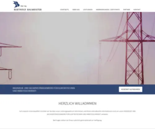 Bertholdbaumeister.de(Sachverständiger für Arbeitssicherheit) Screenshot