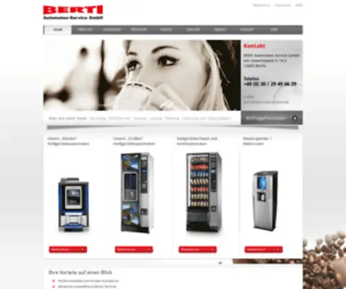 Berti-Automaten.de(Berti Automaten) Screenshot