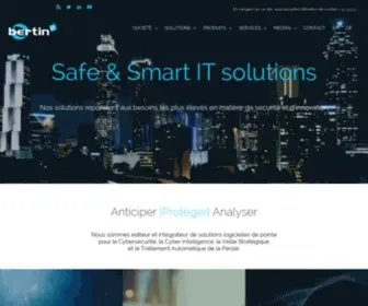 Bertin-IT.com(Safe & Smart IT Solutions) Screenshot