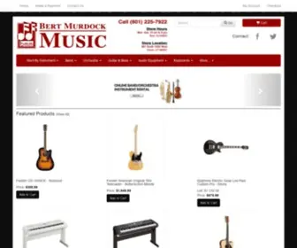 Bertmurdockmusic.com(Bert Murdock Music) Screenshot