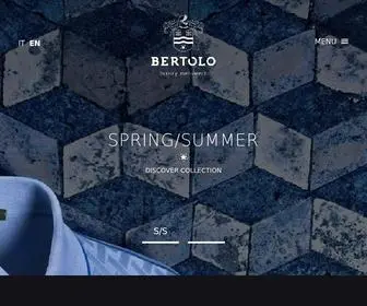 Bertolocashmere.com(Bertolo Cashmere) Screenshot