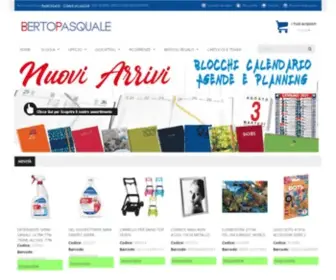 Bertopasquale.it(Ingrosso cancelleria) Screenshot