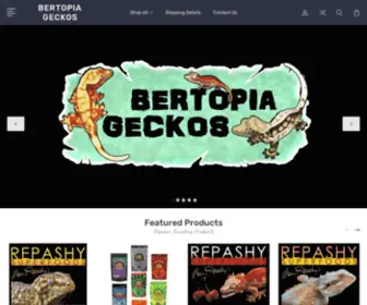 Bertopiadiets.com(Bertopia Geckos) Screenshot