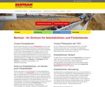 Bertram-Hannover.de(Bertram Hannover) Screenshot