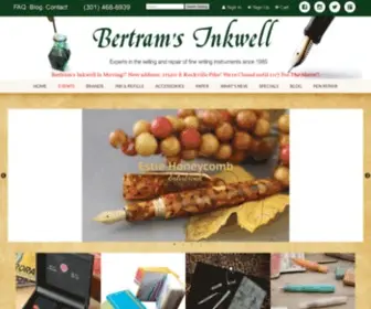 Bertramsinkwell.com(Bertrams Inkwell) Screenshot