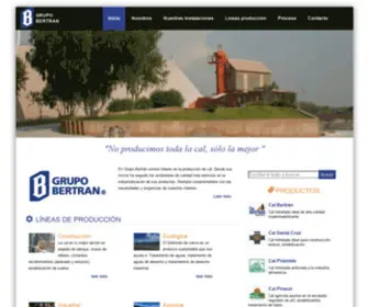 Bertran.com.mx(Grupo Bertrán) Screenshot