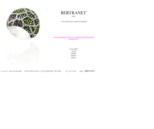 Bertranet.fr(JEAN-CLAUDE BERTRANET) Screenshot