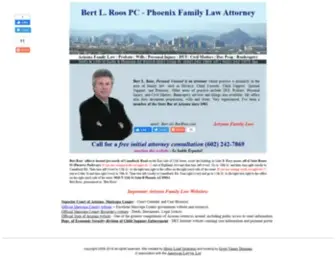 Bertroos.com(Arizona Family Law) Screenshot