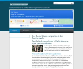 Berufsfoerderungsdienst.org(Berufsfoerderungsdienst) Screenshot