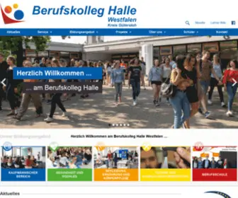 Berufskolleg-Halle.de(Berufskolleg Halle) Screenshot