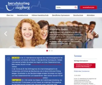 Berufskolleg-Siegburg.de(Berufskolleg Siegburg) Screenshot