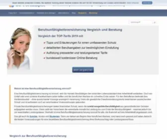 Berufsunfaehigkeitsversicherung-Sofort-Vergleich.de(Berufsunfähigkeitsversicherung) Screenshot
