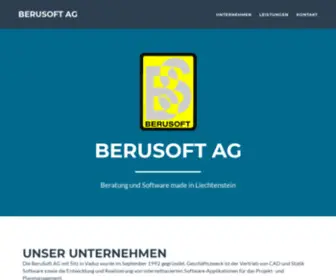 Berusoft.com(BERUSOFT AG) Screenshot