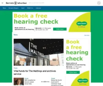 Berwick-Advertiser.co.uk(Berwick Advertiser) Screenshot