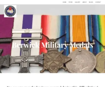 Berwickmilitarymedals.com.au(Berwick Medals) Screenshot