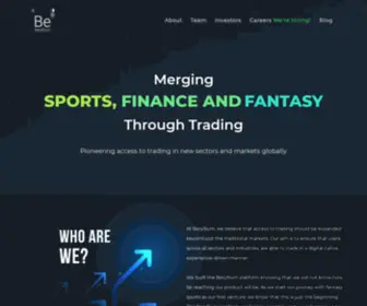 Beryllium.ai(Merging Sports) Screenshot