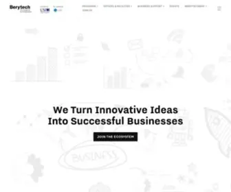 Berytech.org(The Ecosystem for Entrepreneurs) Screenshot