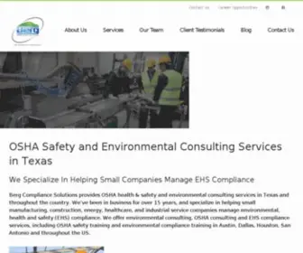 Bes-Corp.com(Berg Compliance Solutions) Screenshot