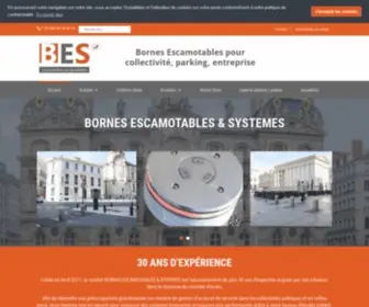 Bes-Securite.com(Bornes Escamotables & Systèmes) Screenshot