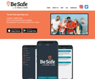 Besafeapp.ca(Be Safe) Screenshot