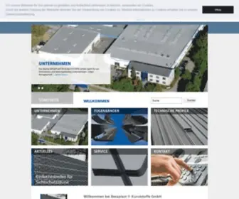 Besaplast.de(Willkommen :: Besaplast® Kunststoffe) Screenshot