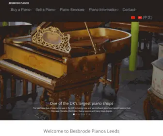 Besbrodepianos.mobi(Pianos for Sale) Screenshot