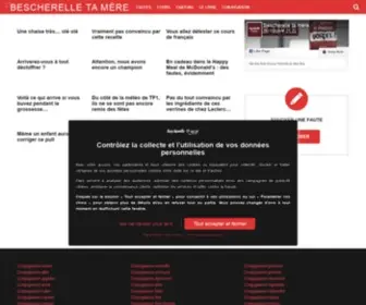 Bescherelletamere.fr(Bescherelle ta mère) Screenshot