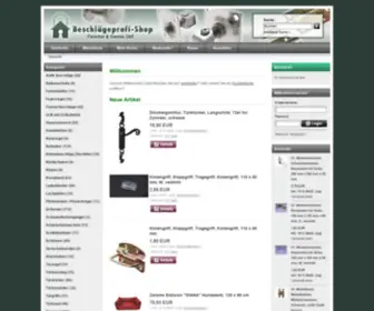 Beschlaegeprofi.de(BeschlÃ€geprofi) Screenshot