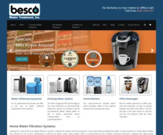 Bescowater.com(Besco Water Treatment) Screenshot