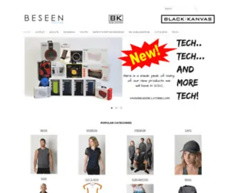 Beseenclothing.com(In style apparel) Screenshot