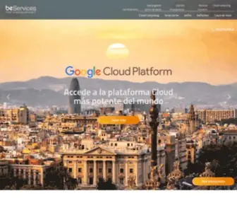 Beservices.es(Servicios Cloud Computing para empresas) Screenshot