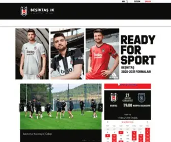 Besiktasjk.com.tr(Beşiktaş) Screenshot