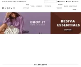 Besiva.com(Online shopping for women clothes) Screenshot