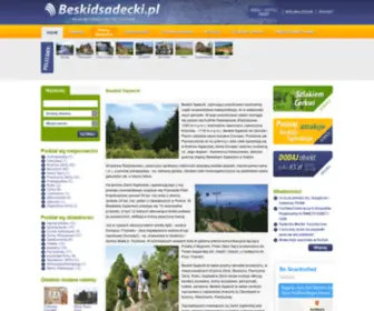 Beskidsadecki.pl(Beskid Sądecki) Screenshot