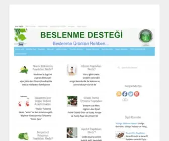 Beslenmedestegi.com(Beslenme Desteği) Screenshot