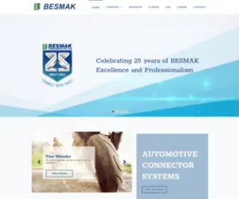 Besmakindia.com(Besmak Components) Screenshot