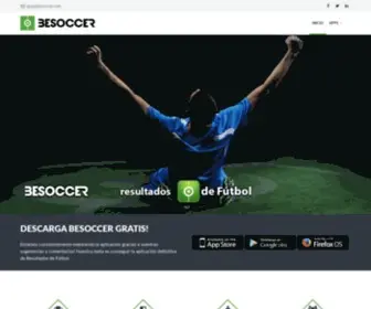 Besoccerapps.com(BeSoccer Company) Screenshot