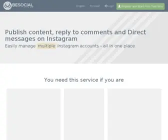 Besocial.online(Besocial online) Screenshot