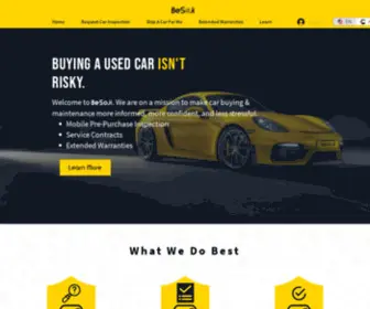 Besoji.com(Buy A Used Car Safely) Screenshot