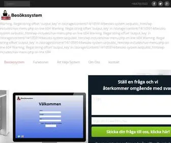 Besoks-SYstem.se(Besökssystem) Screenshot