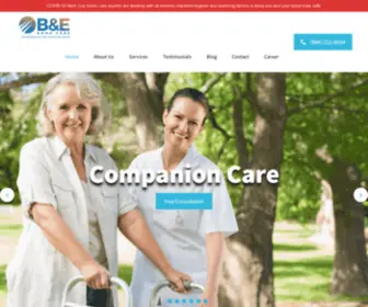 Besolutionshomecare.com(B&E Home Care) Screenshot