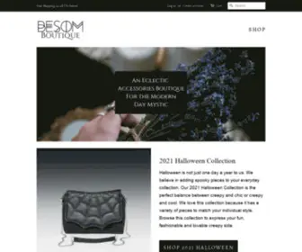 Besomboutique.com(Besom Boutique) Screenshot