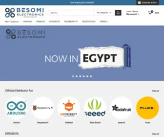 Besomi-Egypt.com(Besomi Electronics) Screenshot