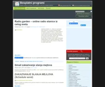 Besplatniprogrami.org(Besplatni programi) Screenshot