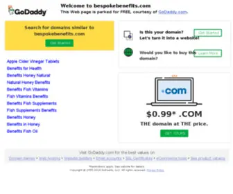 Bespokebenefits.com(Employee benefits) Screenshot