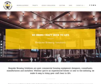 Bespokebrewingsolutions.com(Bespoke Brewing Solutions) Screenshot